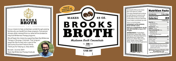 Brooks Broth Mushroom - 2 Pack