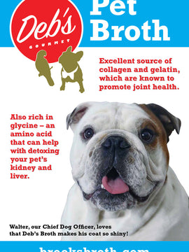 Deb's Gourmet Pet Broth - Set of 4